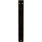 Ekena Millwork Diane Wrought Iron Bracket, (Single center brace), Antiqued Brass 1 1/2"W x 7 1/2"D x 10"H BKTM01X07X10SDIABS - alternate 3